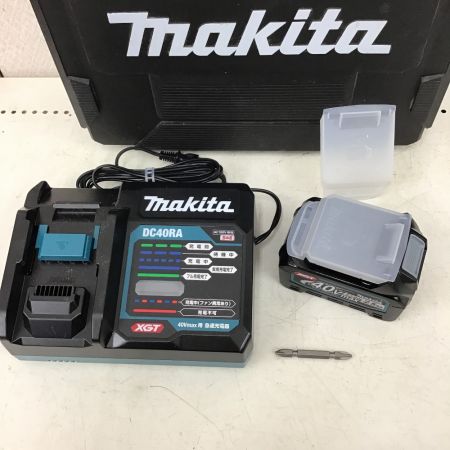  MAKITA マキタ 充電式 インパクトドライバ　オリーブ　充電器・充電池×2・ケース付 TD001G
