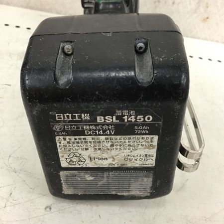  HITACHI 日立 充電式 インパクトドライバ　充電器・バッテリー2個（5.0Ah）・ケース付 WH14DDL2