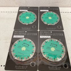 ◇◇ 札幌研磨機工 ダイヤモンドカッター　スーパービッグ セグメントカッター 125ｘ1.8ｘ7ｘ22 4枚セット　125㎜ Sランク