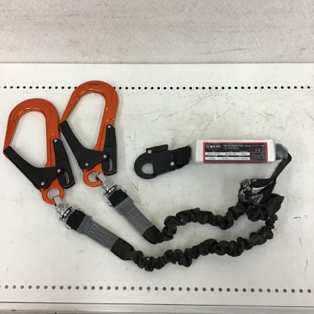   フルハーネス型 Wランヤード ダブル 椿モデル　オレンジ 20BL-TWASOR-LJBL