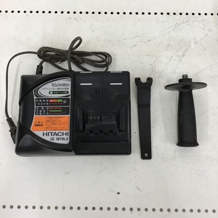  HITACHI 日立 ディスクグラインダー　コードレスグラインダー　充電器・充電池・ケース付　 G14DSL
