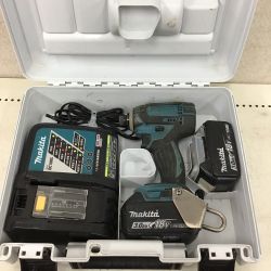 ◇◇ MAKITA マキタ 充電式 インパクトドライバ　ケース(白・充電器・充電池2個付 TD149D Bランク