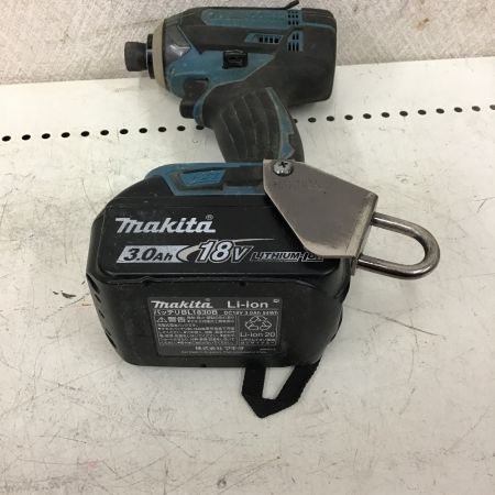 MAKITA マキタ 充電式 インパクトドライバ　ケース(白・充電器・充電池2個付 TD149D Bランク