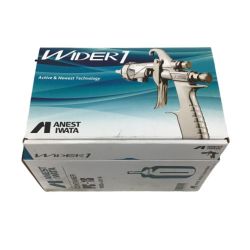 ◇◇ アネスト岩田 重力式スプレーガン+コンテナセット PC-1S WIDER1-13K1S Sランク
