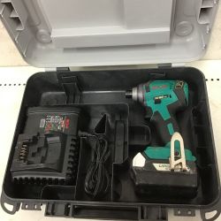◇◇ RYOBI リョービ インパクトドライバ　充電器・充電池・ケース付　動作不安定 BID-181 Dランク