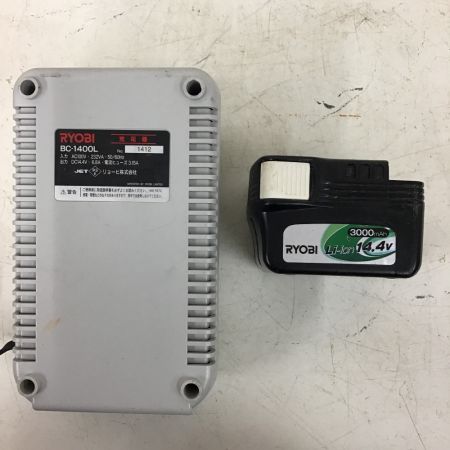  RYOBI リョービ 充電式 丸のこ　125ｍｍ　充電器・充電池×２・ケース付 BW-470