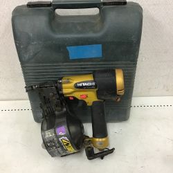 ◇◇ HITACHI 日立 高圧 釘打ち機　65ｍｍ　ケース付き　エア漏れ有 NV65HMJ Cランク