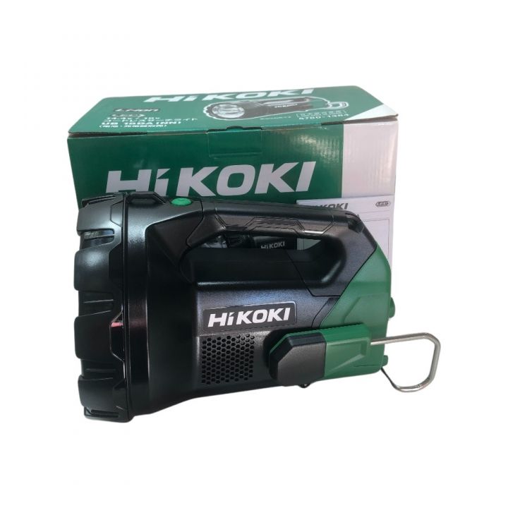 HiKOKI ハンドライト ブラック/グリーン UB18DA コードレスサーチライト：UB18DA