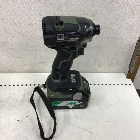  HiKOKI ハイコーキ 充電式 インパクトドライバ　充電器・充電池２コ・ケース・取説付 WH36DC