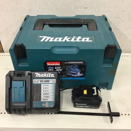  MAKITA マキタ 150㎜　充電式 チップソーカッタ　充電器・充電池・ケース付 CS553DRG