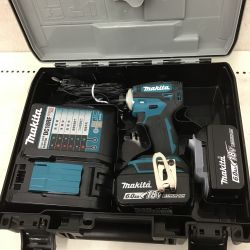 ◇◇ MAKITA マキタ 充電式 インパクトドライバ　18V　充電器・充電池２個・ケース付 TD172D Aランク