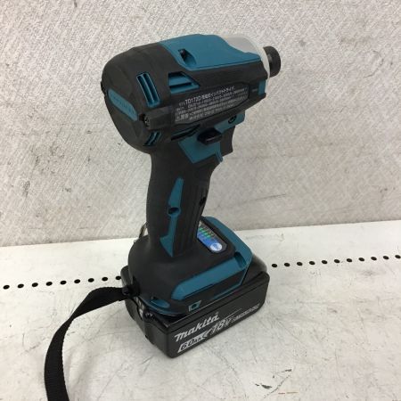  MAKITA マキタ 充電式 インパクトドライバ　18V　充電器・充電池２個・ケース付 TD172D