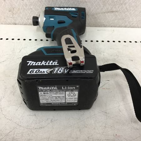  MAKITA マキタ 充電式 インパクトドライバ　18V　充電器・充電池２個・ケース付 TD172D