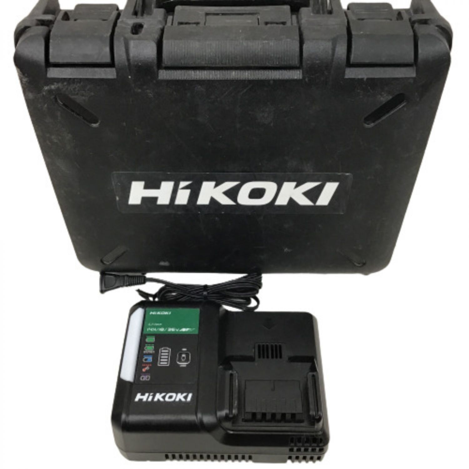 ◇◇HiKOKI ハイコーキ インパクトドライバ　充電器・充電池２個・ケース付 WH36DC ブラックその他