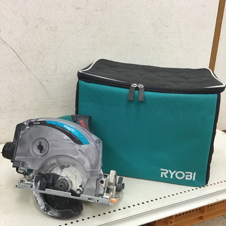 RYOBI リョービ 充電式集じん丸のこ 120～125㎜ ケース付 BNW-470｜中古｜なんでもリサイクルビッグバン