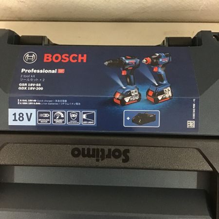 【中古】 BOSCH ボッシュ 18V コンボキット インパクト+