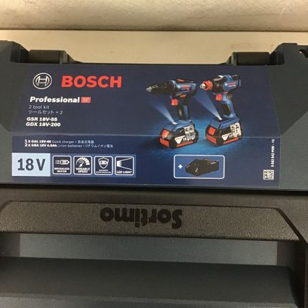  BOSCH ボッシュ 18V コンボキット インパクト+ドライバードリル GDX18V200GSR