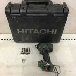 ◇◇ HITACHI 日立 充電式 インパクトドライバ　ケース付 WH18DDL2 Bランク