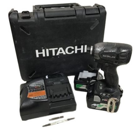  HITACHI 日立 コードレスインパクトドライバ 充電器・充電池２個・ケース付 WH36DA