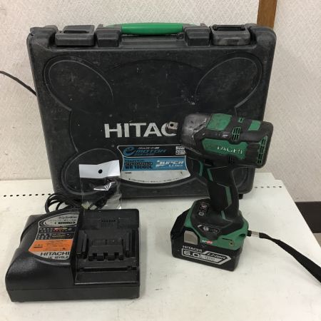 HITACHI 日立 充電式 インパクトレンチ　18V　充電器・充電池・ケース付 WR18DBDL