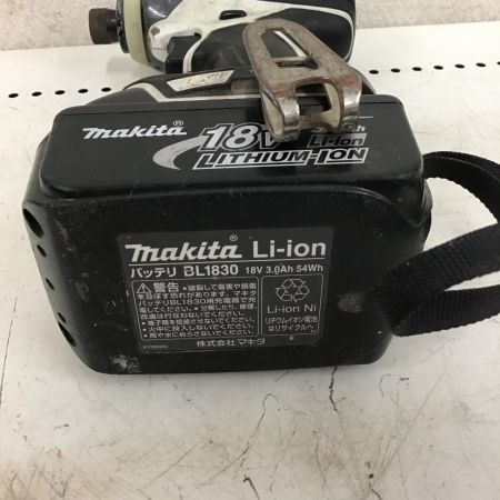  MAKITA マキタ インパクトドライバ　充電器・充電池２個・ケース付 TD146D