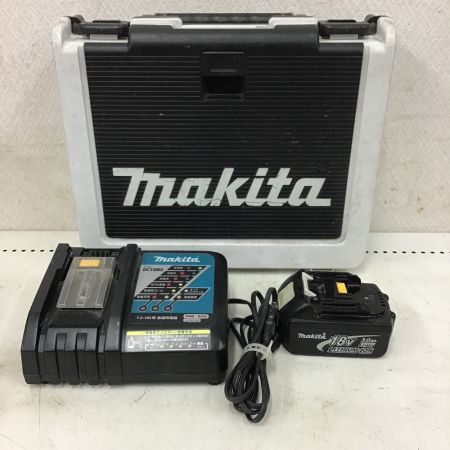  MAKITA マキタ インパクトドライバ　充電器・充電池２個・ケース付 TD146D