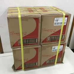 ◇◇ プレミア ニトリルPFグローブ 使い捨てゴム手袋 パウダーなし ブルー M 100枚×10箱入×4セット FR-852 Sランク