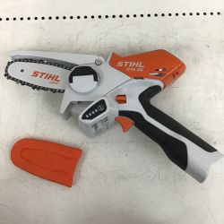 ◇◇ STIHL ミニ チェーンソー　バッテリー ガーデンカッター　充電器・充電池・ケース付 GTA26 Cランク
