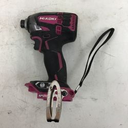 ◇◇ HiKOKI ハイコーキ 充電式 インパクトドライバ　パワフルレッド　本体のみ WH18DDL2 Cランク