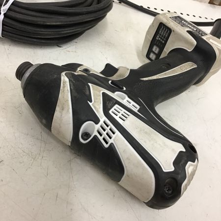  HITACHI 日立 インパクトドライバ　コード式　ブラック＆ホワイト　ケース付 WH12VE