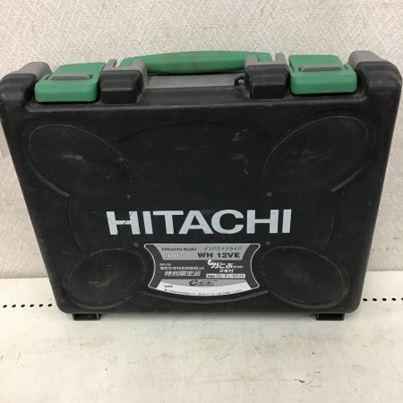  HITACHI 日立 インパクトドライバ　コード式　ブラック＆ホワイト　ケース付 WH12VE
