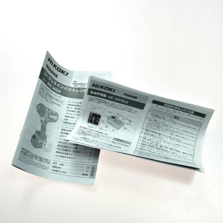  HiKOKI ハイコーキ コードレスインパクトレンチ 36V WR36DA(2XP)