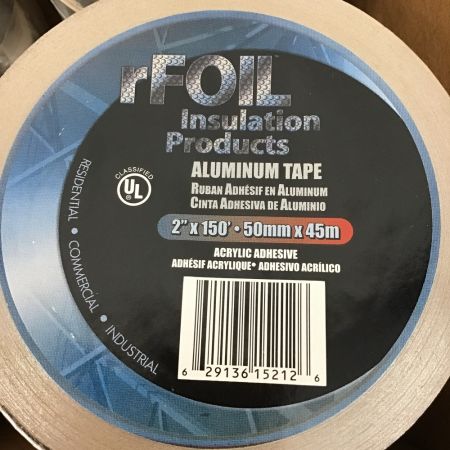   遮熱材Rフォイル用テープ 24巻　アルミテープ RFOIL-TAPE