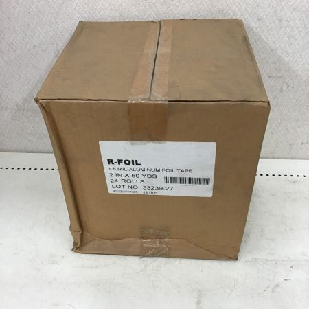   遮熱材Rフォイル用テープ 24巻　アルミテープ RFOIL-TAPE
