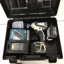 ◇◇ MAKITA マキタ 充電式 インパクトドライバ　充電器・充電池×2・ケース付 TD132D Cランク