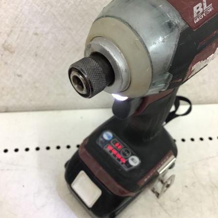  MAKITA マキタ インパクトドライバ　オーセンティックレッド　充電器・充電池２個・ケース付 TD170D