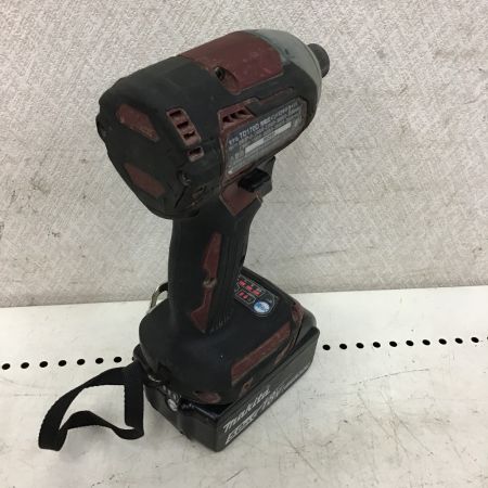 MAKITA マキタ インパクトドライバ　オーセンティックレッド　充電器・充電池２個・ケース付 TD170D