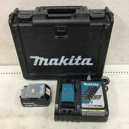  MAKITA マキタ インパクトドライバ　オーセンティックレッド　充電器・充電池２個・ケース付 TD170D