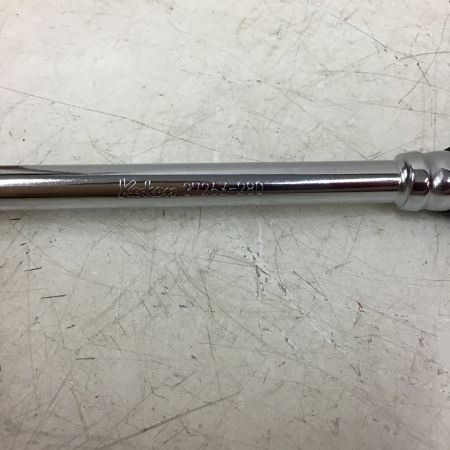  Ko-ken ラバーグリップ 首振りラチェットハンドル　Z-EAL 3/8""(9.5mm) 3726Z-280
