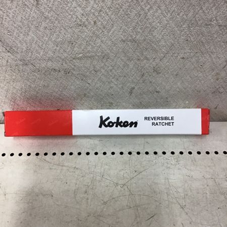  Ko-ken ラバーグリップ 首振りラチェットハンドル　Z-EAL 3/8""(9.5mm) 3726Z-280