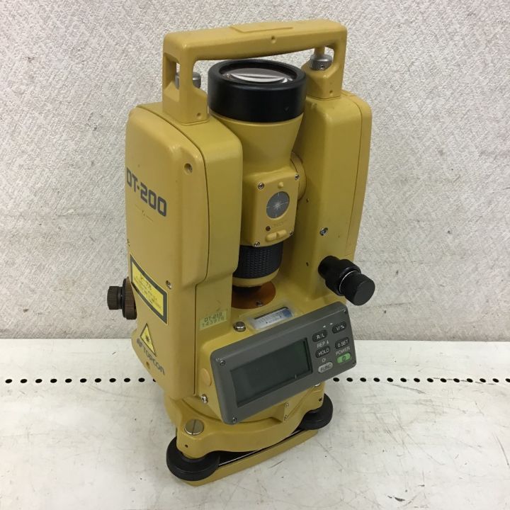 TOPCON デジタルセオドライト 取説・ケース付き ﾄﾌﾟｺﾝ ﾃﾞｼﾞﾀﾙｾｵﾛﾗｲﾄDT-213｜中古｜なんでもリサイクルビッグバン