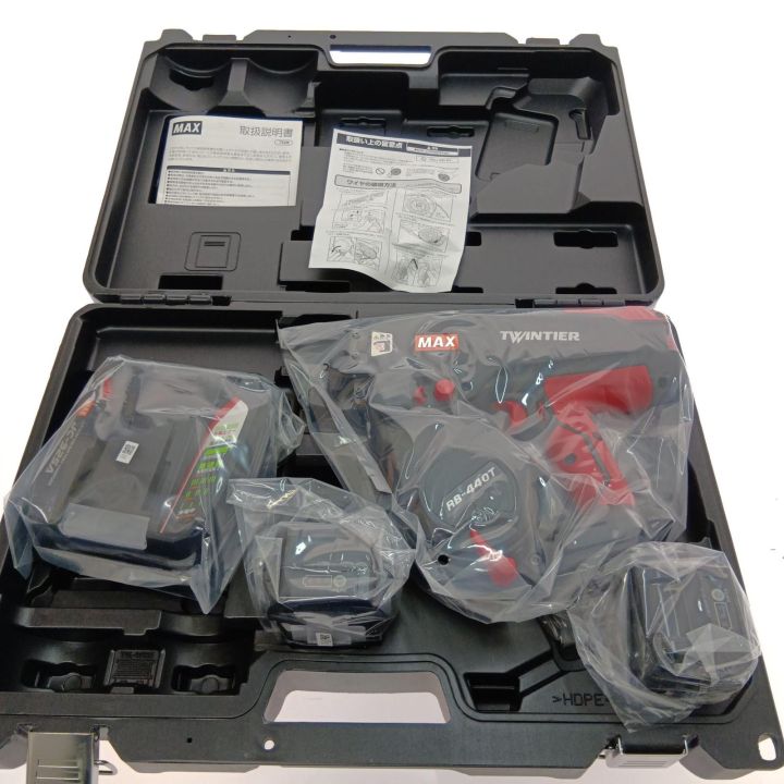 MAX マックス 鉄筋結束機 ツインタイア RB-440T-B2C/1450A - 中古工具 MAX マックス 鉄筋結束機 ツインタイア RB-440T-B2C/1450A - 中古工具