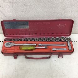 ◇◇ KTC ケーティーシー ソケットレンチセット　ラチェットセット B217H Cランク