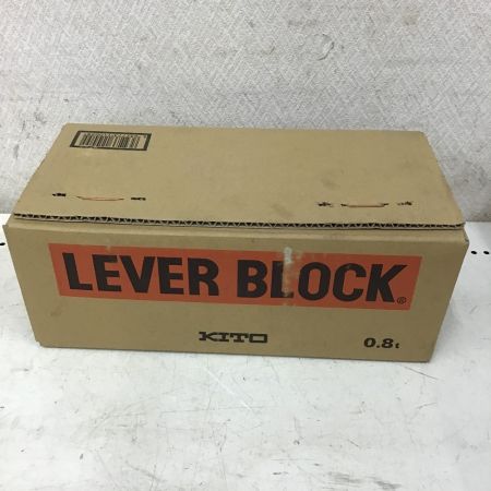  KITO キトー レバーブロック　0.8t　1.5m LB008