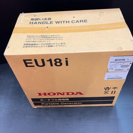 HONDA ホンダ インバーター発電機 EU18i 未開封品 レッド