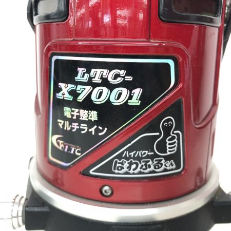 ДД LTC レーザー機器 レーザー墨出し器 ケース付 ※受光器なし LTC-X7001 レッド