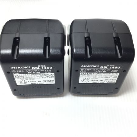 HiKOKI ハイコーキ インパクトドライバ 未使用品(S) 付属品完備 コードレス式 14.4v WH14DDL2 2LYPK ブラック