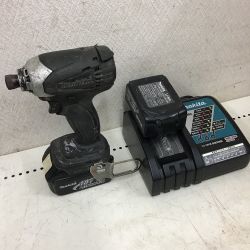 ◇◇ MAKITA マキタ 充電式 インパクトドライバ　充電器・充電池2個付 TD146DX2 Bランク