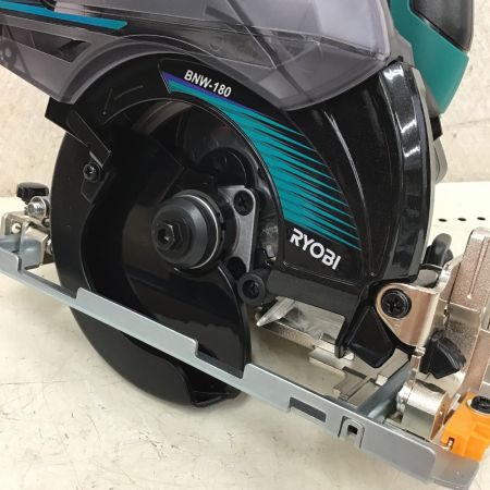 中古】 RYOBI リョービ 充電式集じん兼用丸のこ 丸ノコ 120～125mｍ