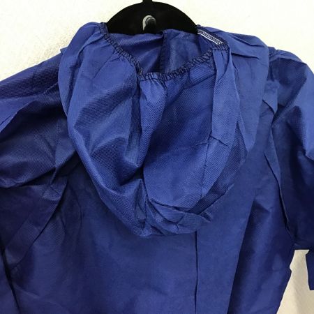   使い捨て作業服 つなぎ フード付き Lサイズ 50着 紺色